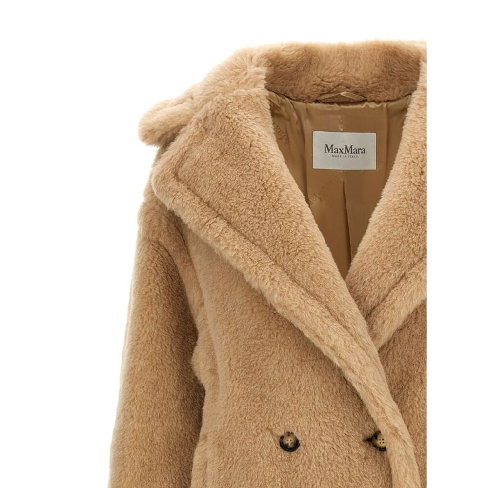 Max Mara Women 'Tedgirl - Teddy Bear Icon' Coat - Picture 3 of 4